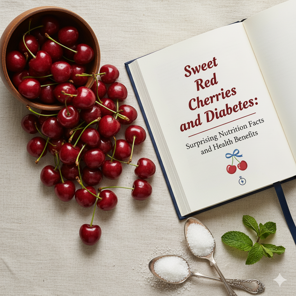 Sweet Red Cherries & Diabetes Nutrition Facts & Health Benefits