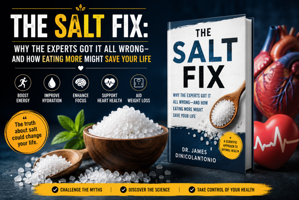 The Salt Fix: Why the Experts Got It All Wrong and How Eating More Might Save Your Life